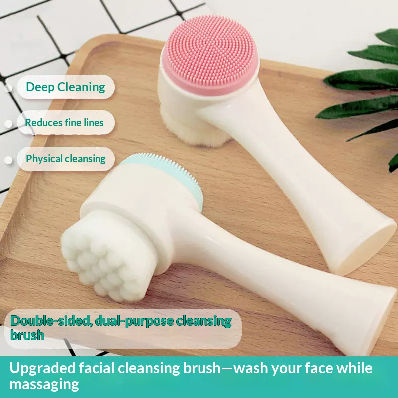 فرشاة تنظيف الوجه اليدوية ذات  - مراجعة Silicone Face Scrubber Electric وسعره