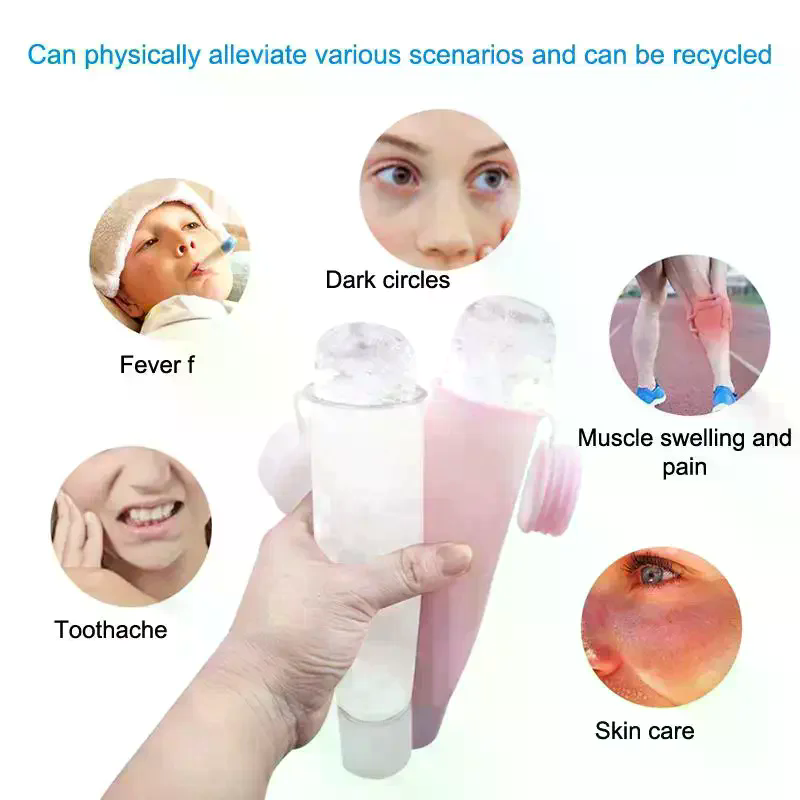 صينية مكعبات سيليكون على شكل أ - مراجعة Face Ice Roller Puffiness وسعره