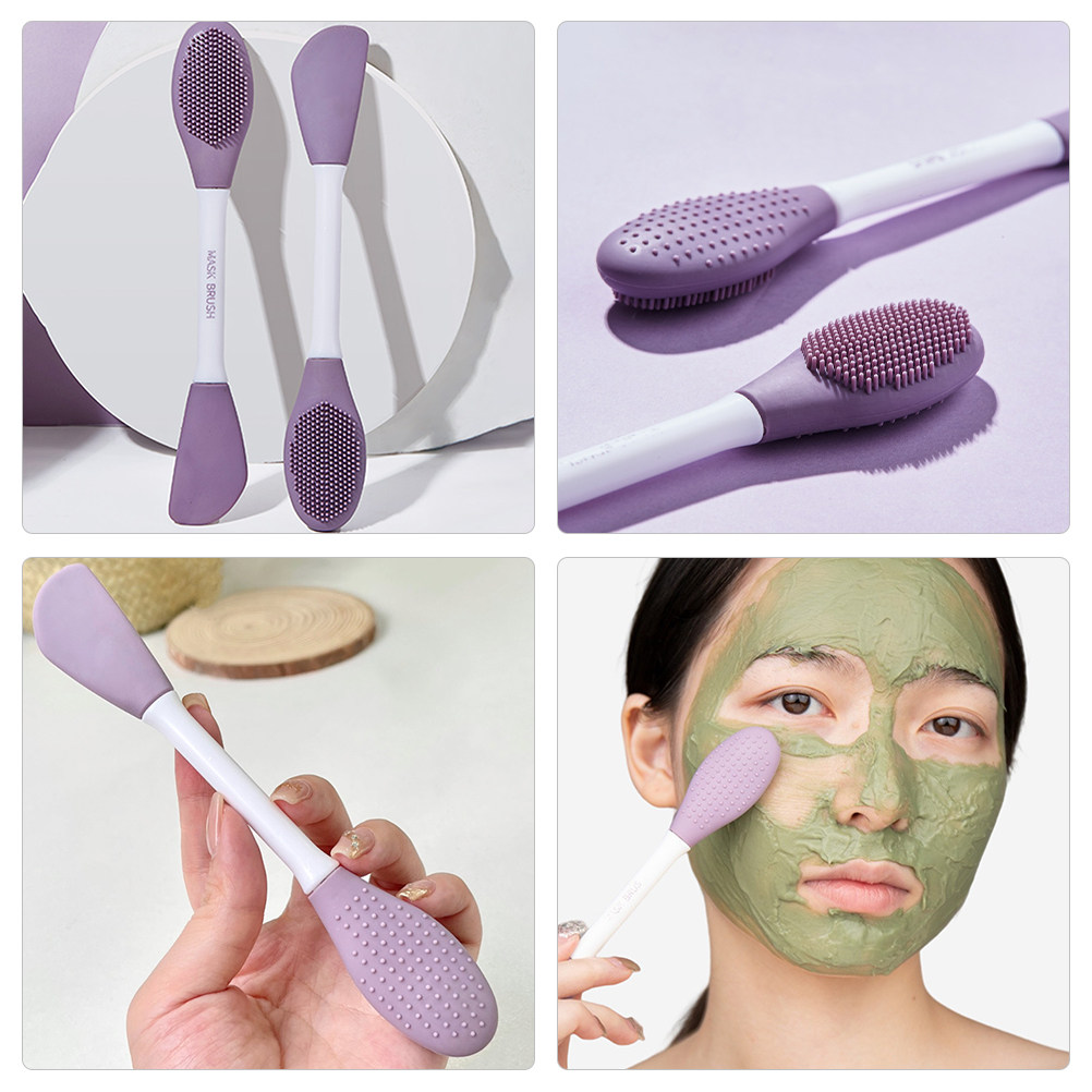 فرشاة قناع سيليكون مزدوجة الرأ - مراجعة Silicone Face Scrubber Electric وسعره