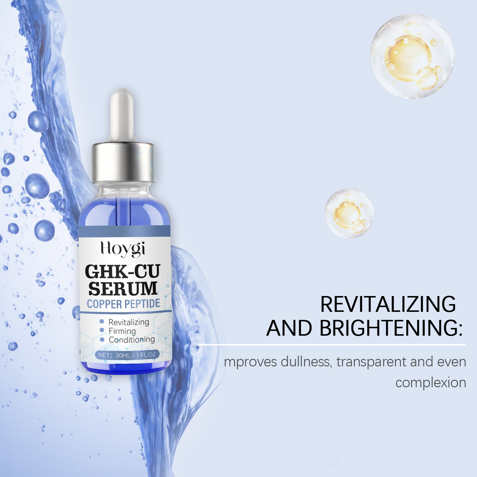 سيروم ببتيد النحاس 30 مل GHK-C - مراجعة Hyaluronic Acid Facial Serum وسعره
